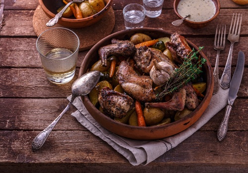 Recettes de pintade en cocotte