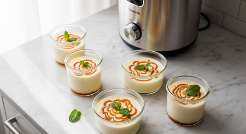 recette creme dessert yaourtiere